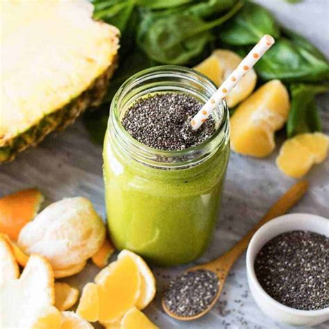 Best Chia Seed Smoothie Simple Green Smoothies