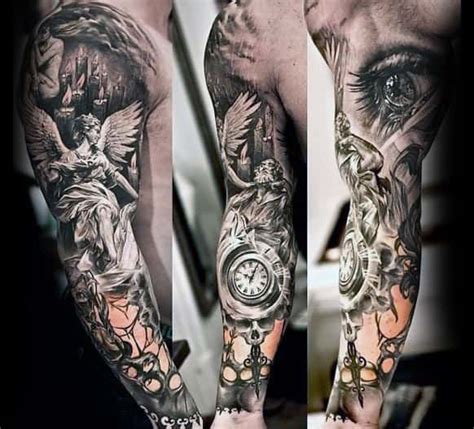 Since sleeves look just as awesome on women as they do on men, it's good to see sleeves becoming popular among all genders lately. 70 Unique Sleeve Tattoos For Men - Aesthetic Ink Design Ideas