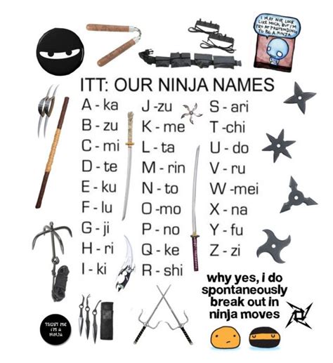 Discover Your Unique Ninja Name