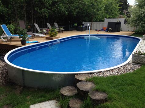 Custom On Ground Semi Inground Pools Chicago Pool And Spa Builder