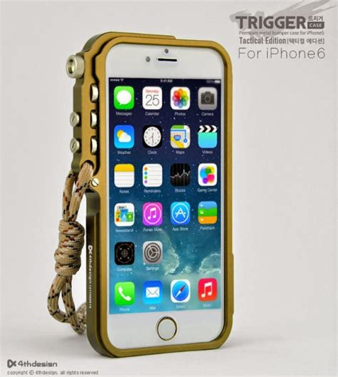 4th Design Trigger Iphone 6 Perfect Case For Your Bent Iphone Fashion