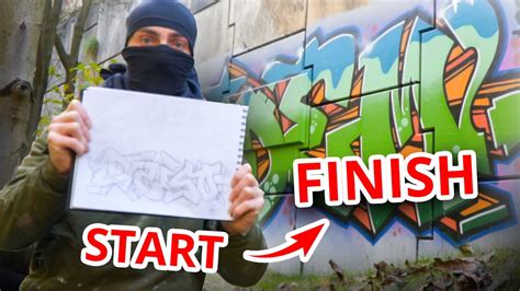Graffiti For Beginners How To Do A Graffiti Piece Youtube