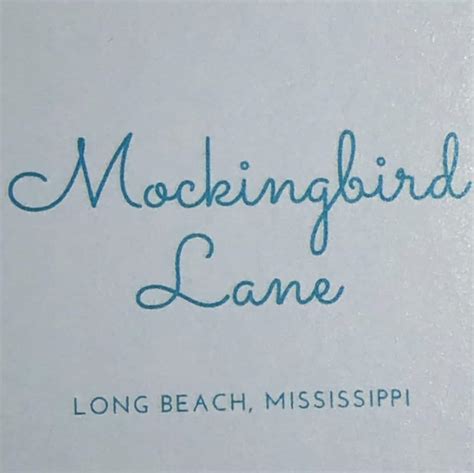 Mockingbird Lane Long Beach Ms