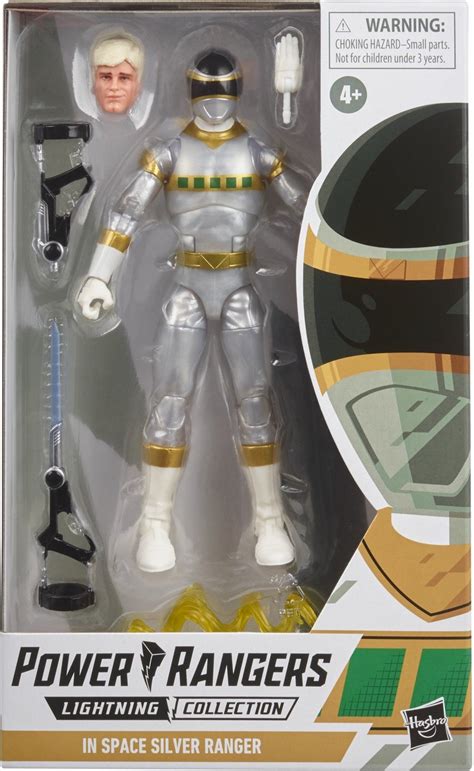 Hasbro Power Rangers Lightning Collection In Space Silver Ranger