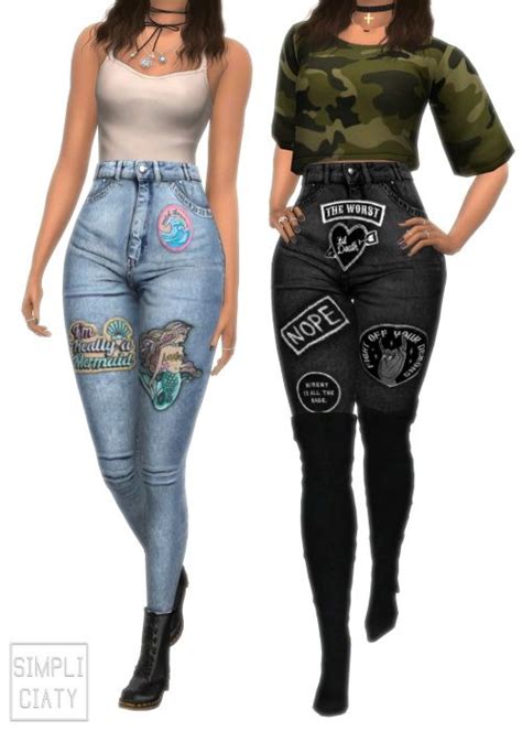 Simpliciaty Savage Sims Jeans Artofit
