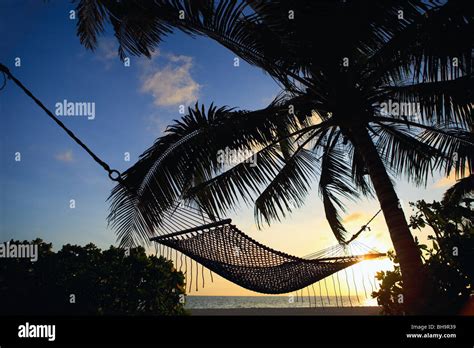 Beautiful Vacation Sunset Stock Photo Alamy