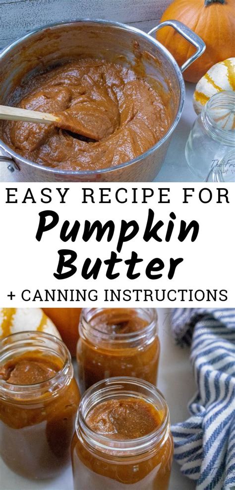 Pumpkin Butter Recipe Canning Pumpkin Butter Instructions Recipe