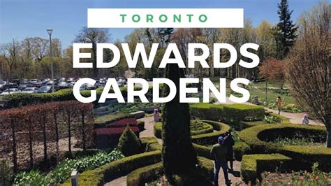Edwards Gardens Botanical Garden In Toronto Spring 2021 Youtube
