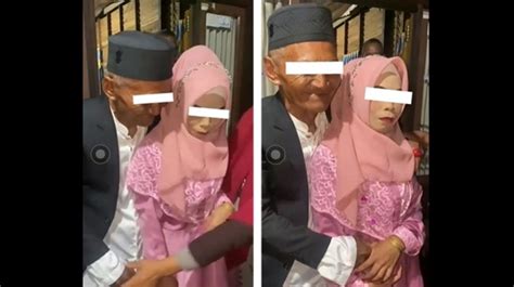 Viral Video Kakek 70 Tahun Nikahi Gadis Jauh Lebih Muda Warganet Jangan Sampai Kaya Yang