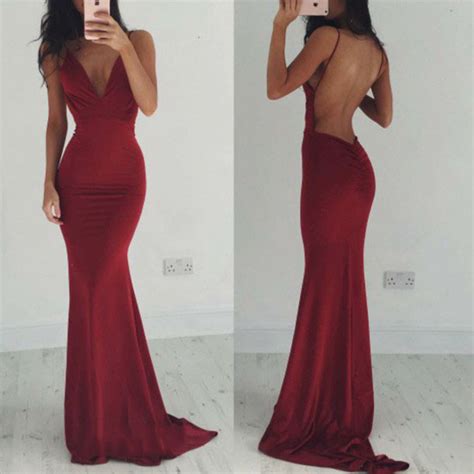 Sexy Backless Prom Dress Cocktail Evening Party Dresses Pst On Luulla