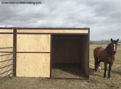Portable Horse Loafing Shed Kits With Delivery