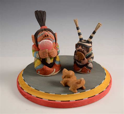 Ted Pavatea Hopi Clown Kachinas Sedona Hoels Native American