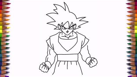 Dbz fanart dragon ball z fan art 2990697 fanpop. How to draw Goku from Dragon Ball Z step by step easy ...
