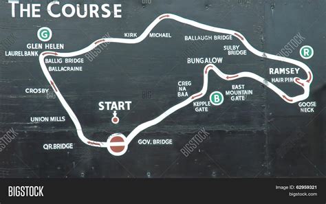 211754 kmh 131578 mph download this map as kmz file for google earth map created 15. Isle Man TT Course Image & Photo (Free Trial) | Bigstock