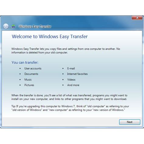 How Do I Use Windows Easy Transfer In Windows Xp Or Windows 7