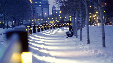 Winter In The City Wallpaper Wallpapersafari