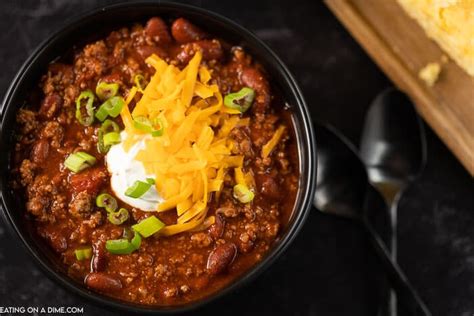 Quick Chili Recipe {easy To Make} 30 Minute Easy Chili Recipe