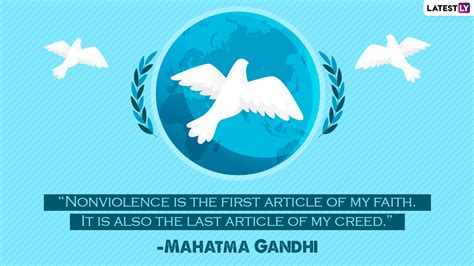 Quotes On Non Violence And Peace To Observe International Day Of Non