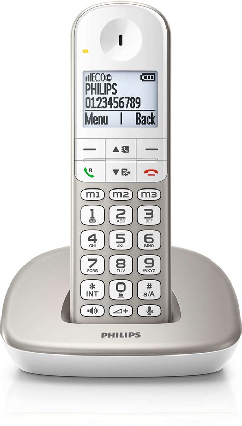 Téléphone Fixe Sans Fil Xl4901sfr Philips