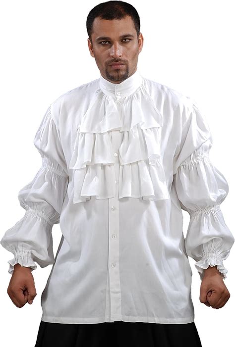 Thepiratedressing Pirate Ruffled Seinfeld Puffy Shirt Amazonca Clothing And Accessories