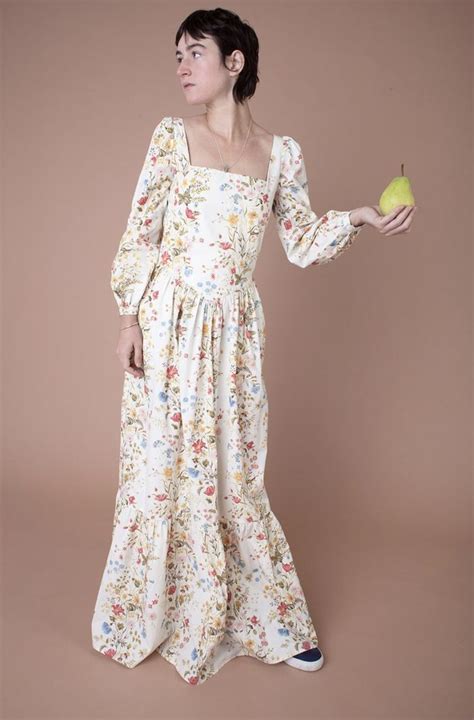 Pin By Rose Garland On Maximalist Romantic Witch Marigold Dress Long Sleeve Maxi Dress Maxi