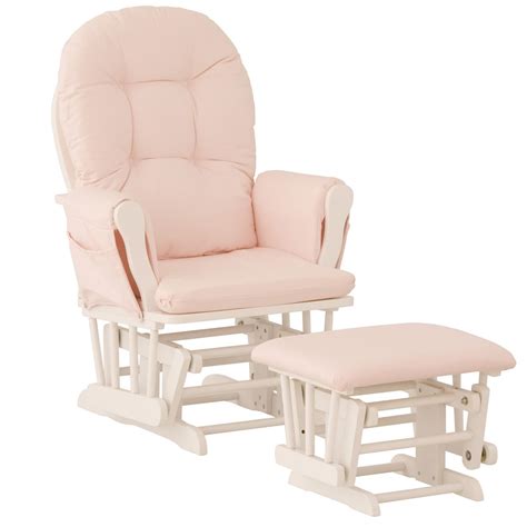 Target/baby/nursery/nursery furniture/gliders & ottomans (132)‎. Storkcraft Hoop Glider & Ottoman - White/Pink