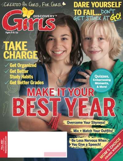 discovery girls magazine subscription united states