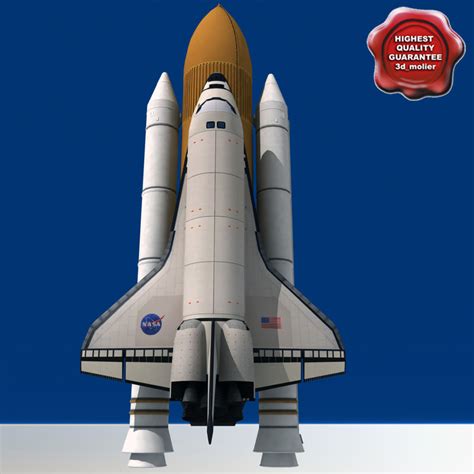 Space shuttle the man retired from nasa and worked on the space shuttle. 3d obj space shuttle