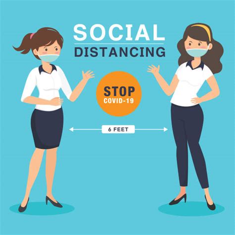 Social Distancing Office Illustrations Royalty Free Vector Graphics And Clip Art Istock