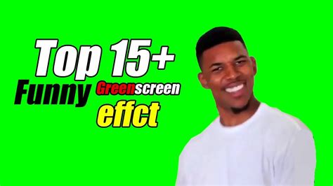 Top 10green Screen Funny Effectcfc Clip Youtube