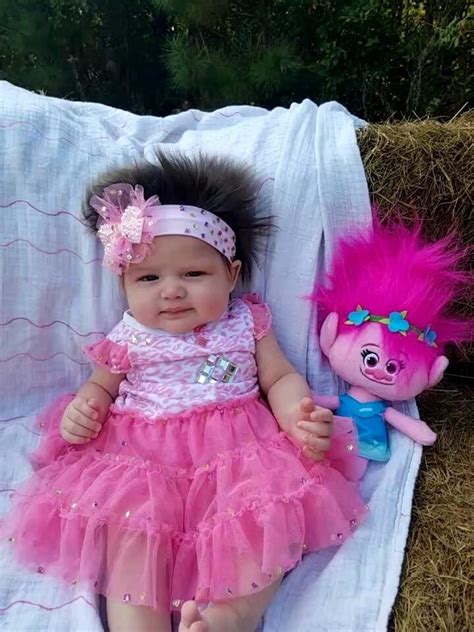 This baby boy has an incredible head of hair. 3-month-old baby with head full of hair gets lots of ...