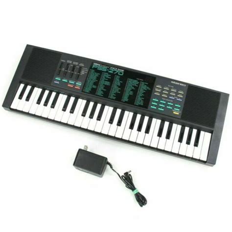 Yamaha Pss 270 Electronic Keyboard Black Compra Online En Ebay