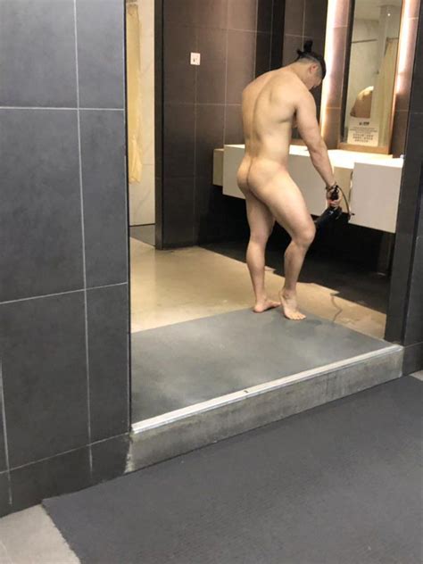 Asian Muscle Guy Naked My Own Private Locker Room