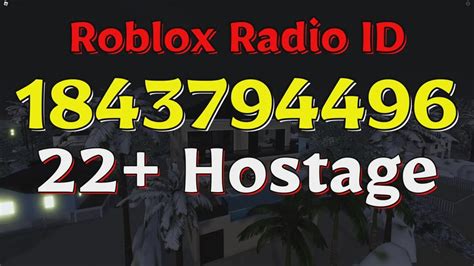 Hostage Roblox Radio Codesids
