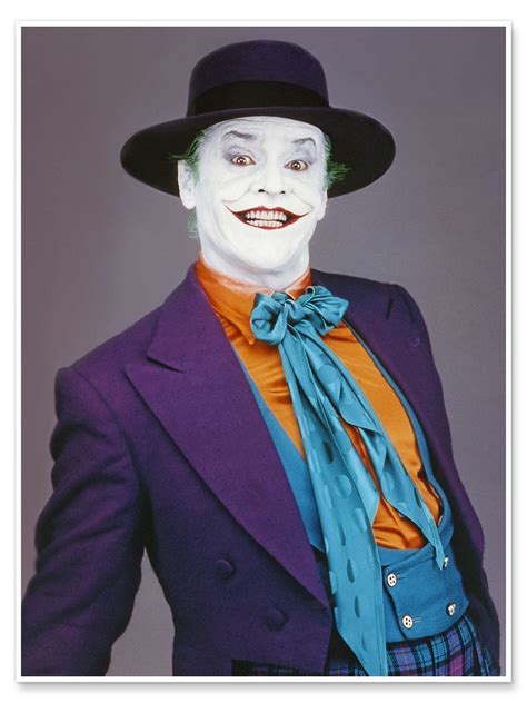 Jack Nicholson As The Joker In Batman 1989 Print By Bridgeman Images