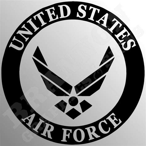 Us Air Force Logo Military Themed Design That Can Be Made Into Decals