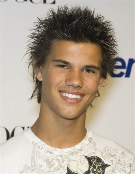 Taylor Lautner With Long Hair