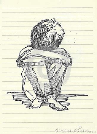 Maybe you would like to learn more about one of these? Lonely Boy Stock Illustration - Image: 59277957