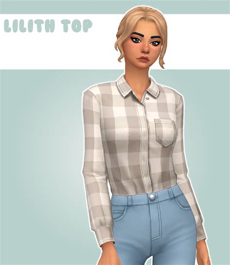 Sims 4 Cc Best Long Sleeve Shirts For Girls Fandomspot