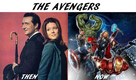 Lemon Harangue Pie The Avengers Then And Now