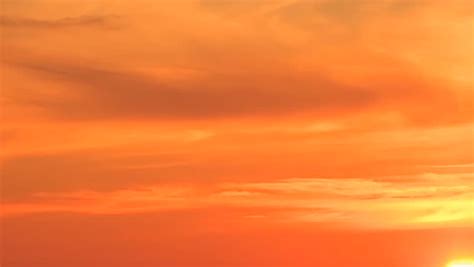 Evening Clouds Sunset Sun Set Stock Footage Video 100 Royalty Free