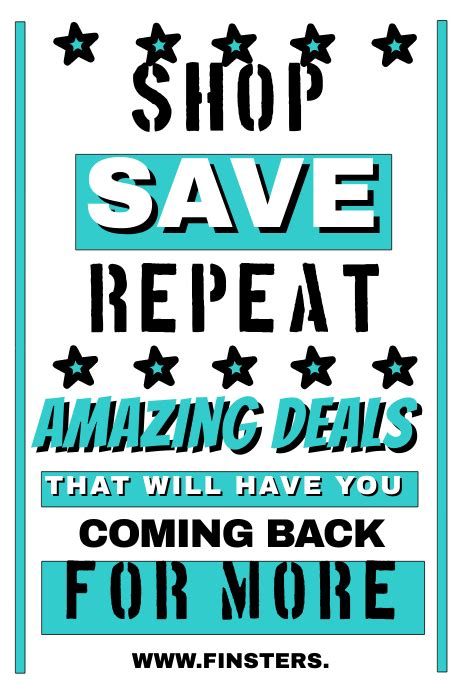 Amazing Deals Template Postermywall