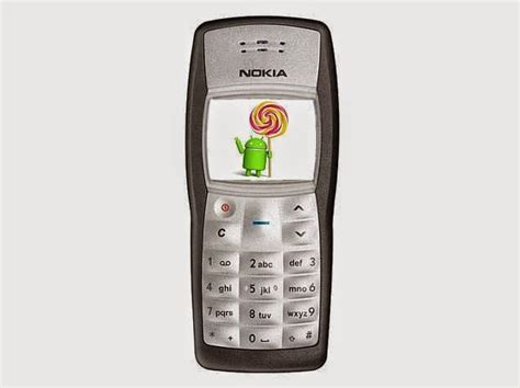 Nokia 1100 Returns With Android 50 Lollipop Itsallisay Your N01