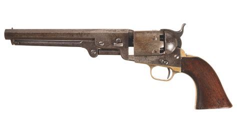 colt third model 1851 navy percussion revolver rock island auction