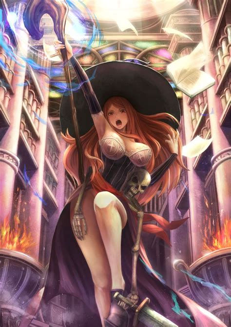Mana Dragons Crown Sorceress Anime Witch