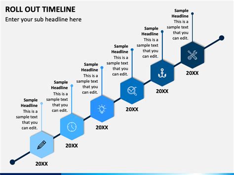 Roll Out Timeline Powerpoint Template Ppt Slides Sketchbubble