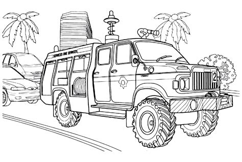 Free Hummer Coloring Page Free Printable Coloring Pages