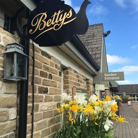 There are now six bettys, but this york branch enchants with its art deco flair, huge curved windows and elegant wood panelling. Betty's Cafe Tea Rooms at the RHS Harlow Carr in Harrogate ...