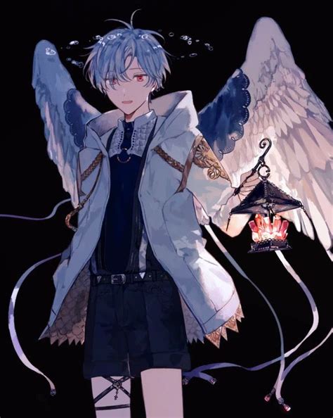 Boy Wings August 17th 2018 Pixiv Cute Anime Boy Anime