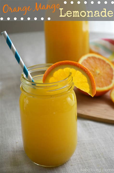 Orange Juice And Lemonade Drink